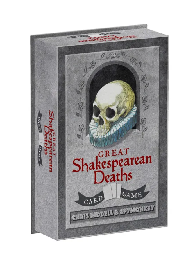 Abrams and Chronicle Great Shakespearean Deaths Card Game kortspill humor
