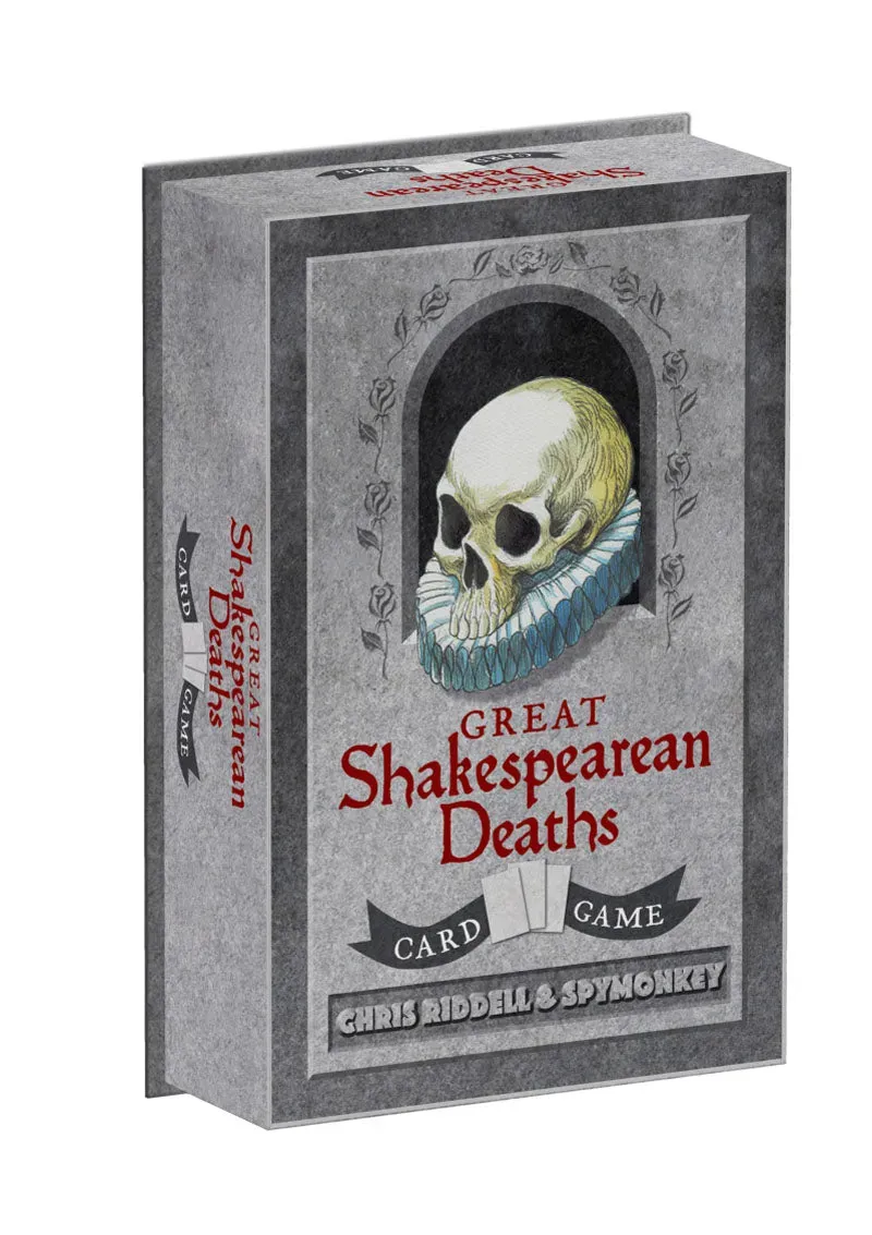 Abrams and Chronicle Great Shakespearean Deaths Card Game kortspill humor