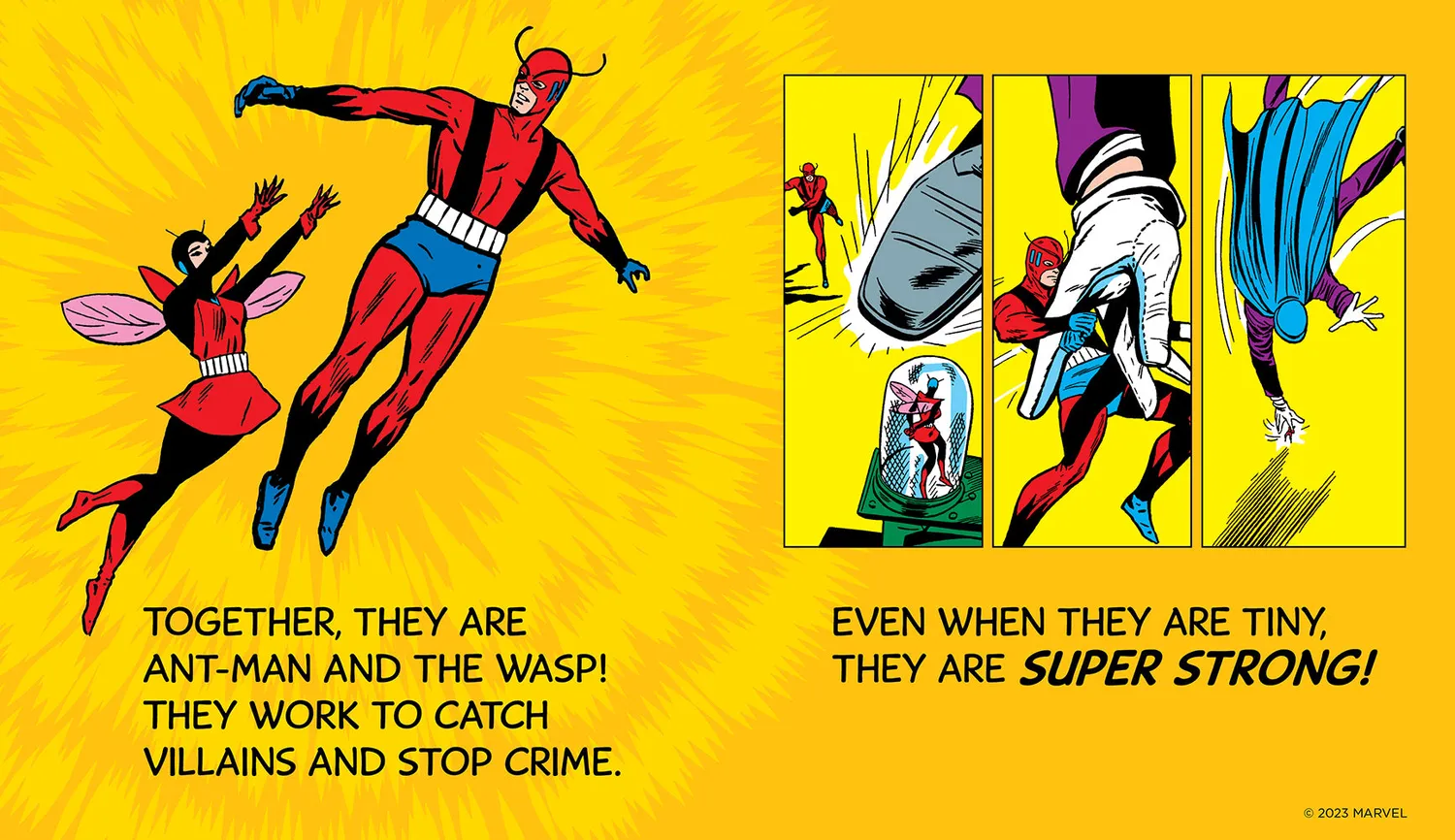 Abrams Ant-Man and the Wasp pappbok My Mighty Marvel
