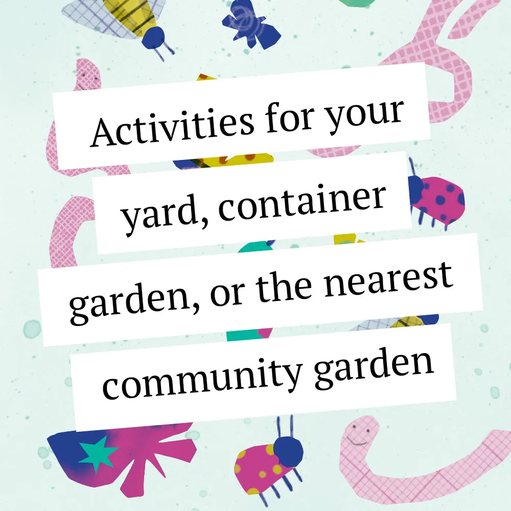 52 Family Gardening Activities kortstokk hage barn