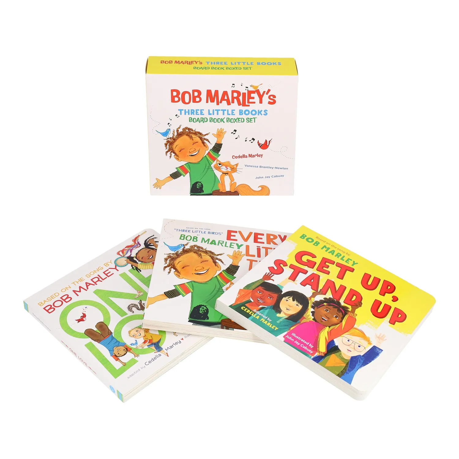 Chronicle Books Bob Marley Three Little Books pappbok 3-pack