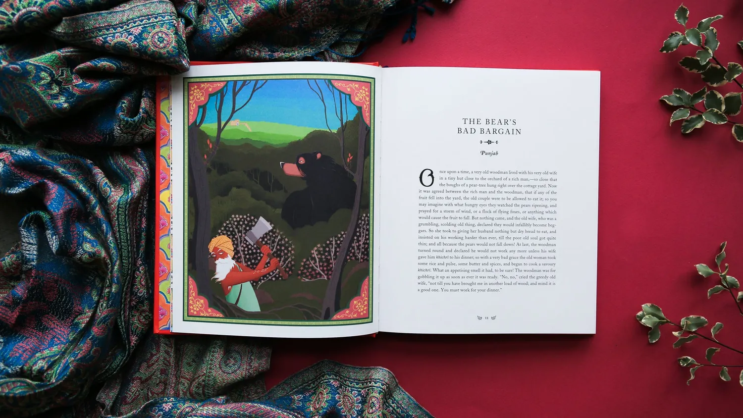 Chronicle Books Tales of India eventyrbok innbundet gaveutgave