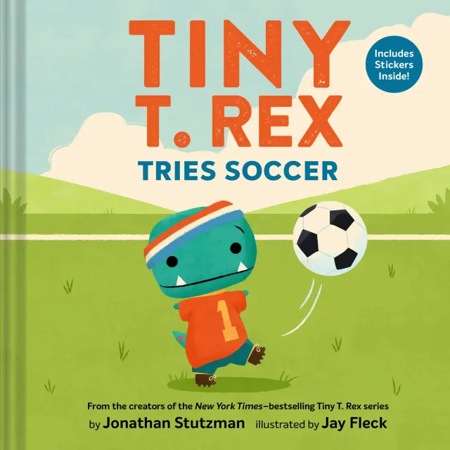 Chronicle Books Tiny T. Rex Tries Soccer barnebok innbundet 3-5 år