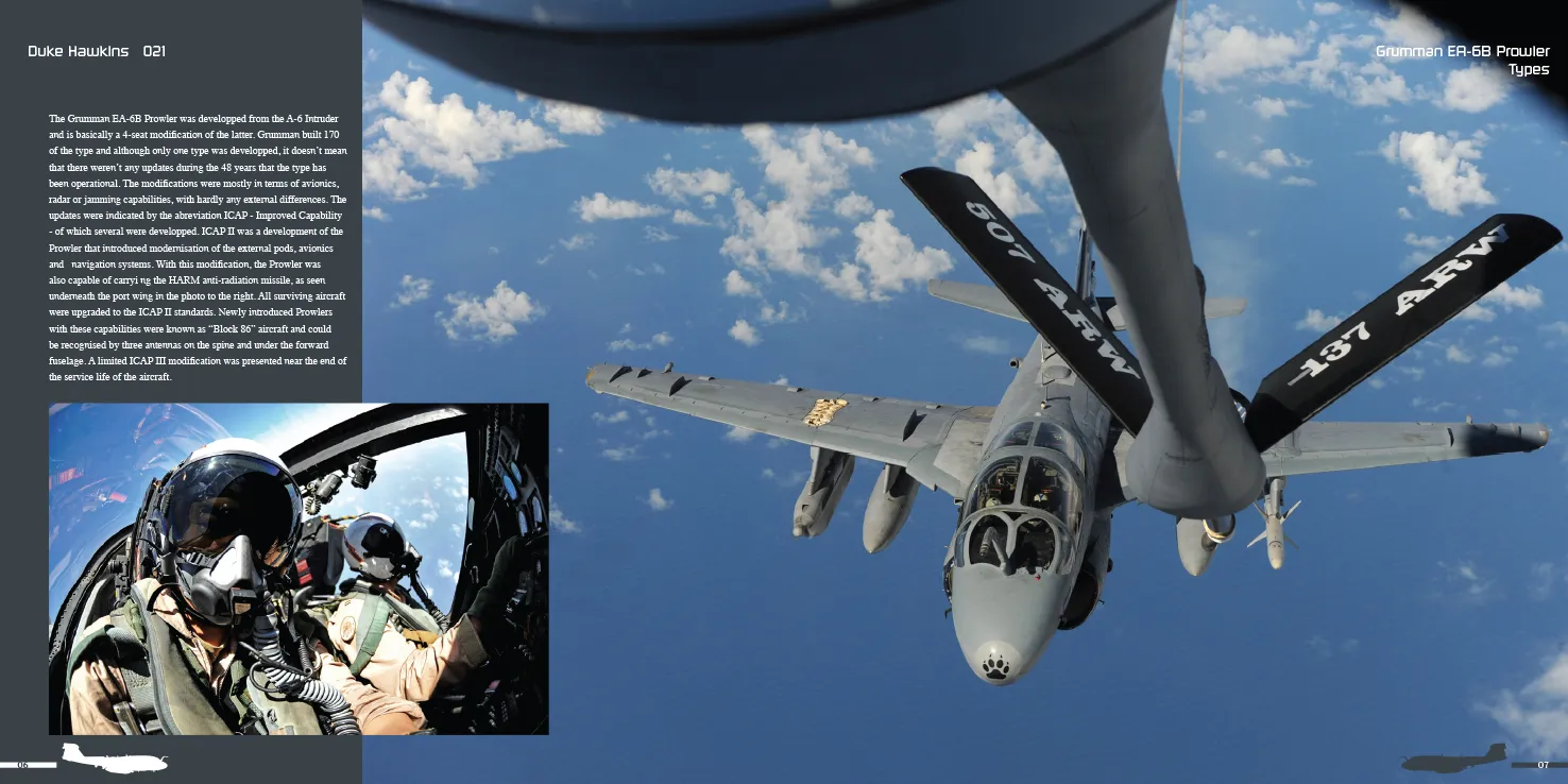 Duke Hawkins EA-6B Prowler bok 140 sider