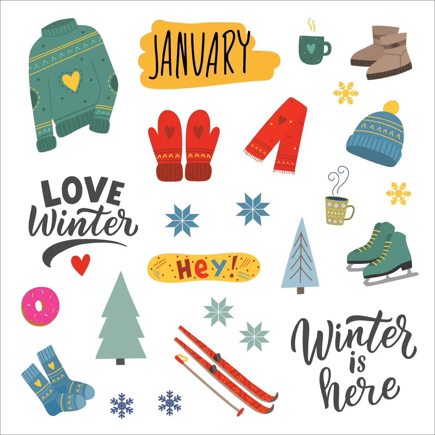 Peter Pauper Press A Year in Stickers klistremerkebok 900 stk