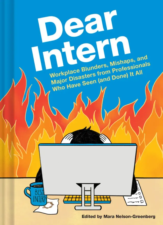 Dear Intern humorbok innbundet tabber praksis jobb