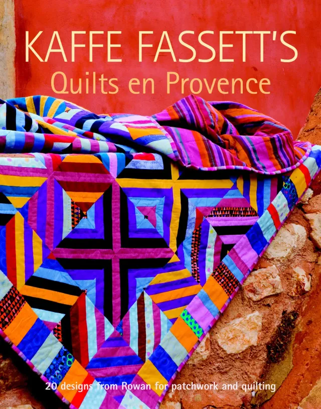Kaffe Fassett Quilts en Provence quiltebok pocket 20 mønstre