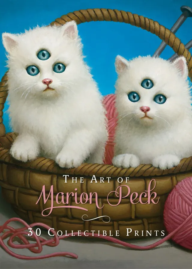 Chronicle Books Art of Marion Peck postkortbok 30 kort