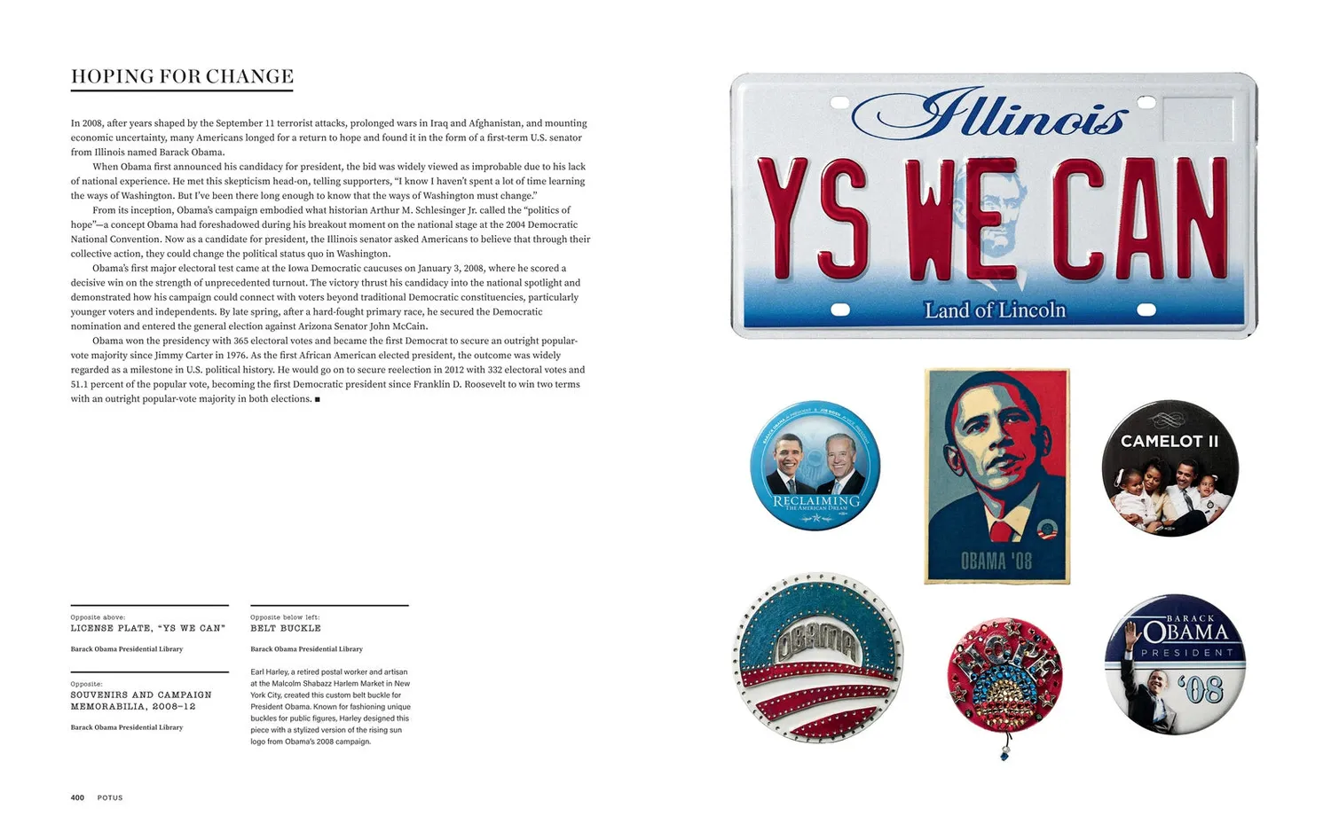 Abrams POTUS innbundet bok presidenthistorie