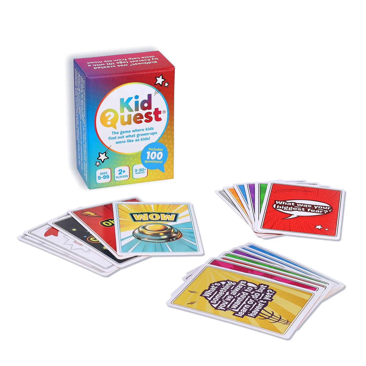 Chronicle Books KidQuest samtalekort 100 kort fra 5 år