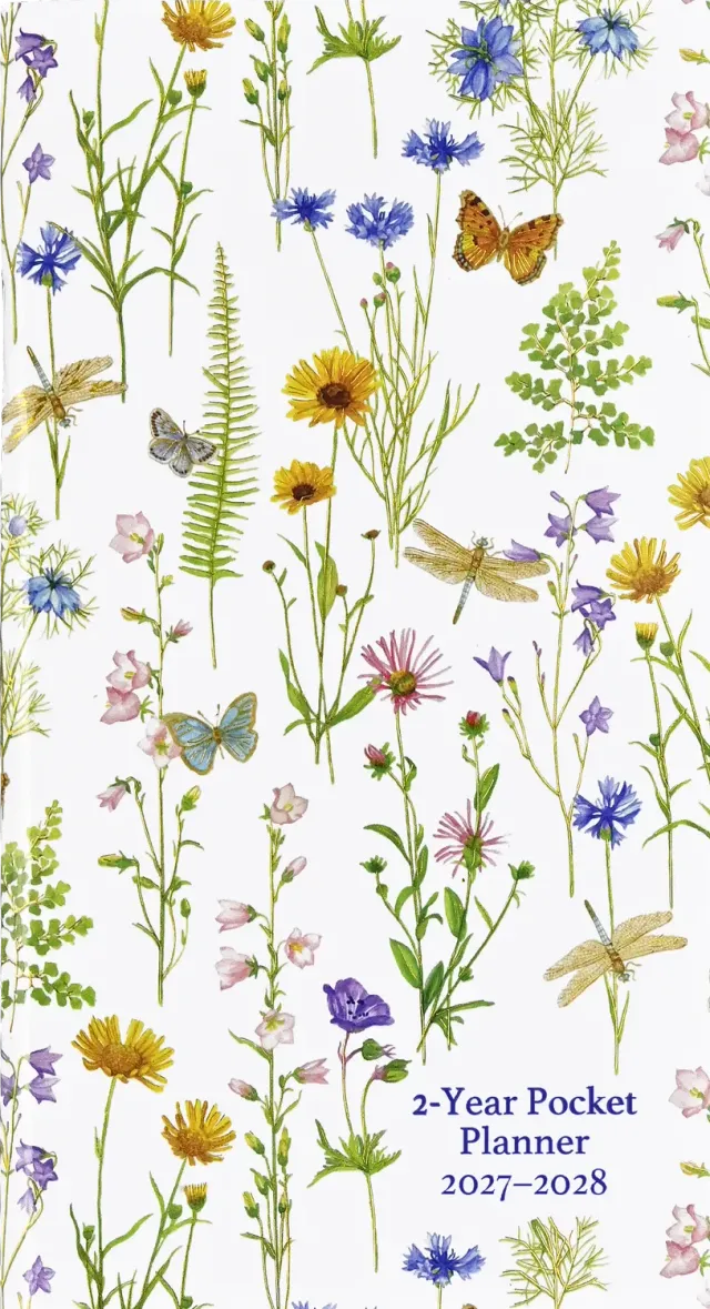 Peter Pauper Press Wildflower Garden lommeplanner 27-28