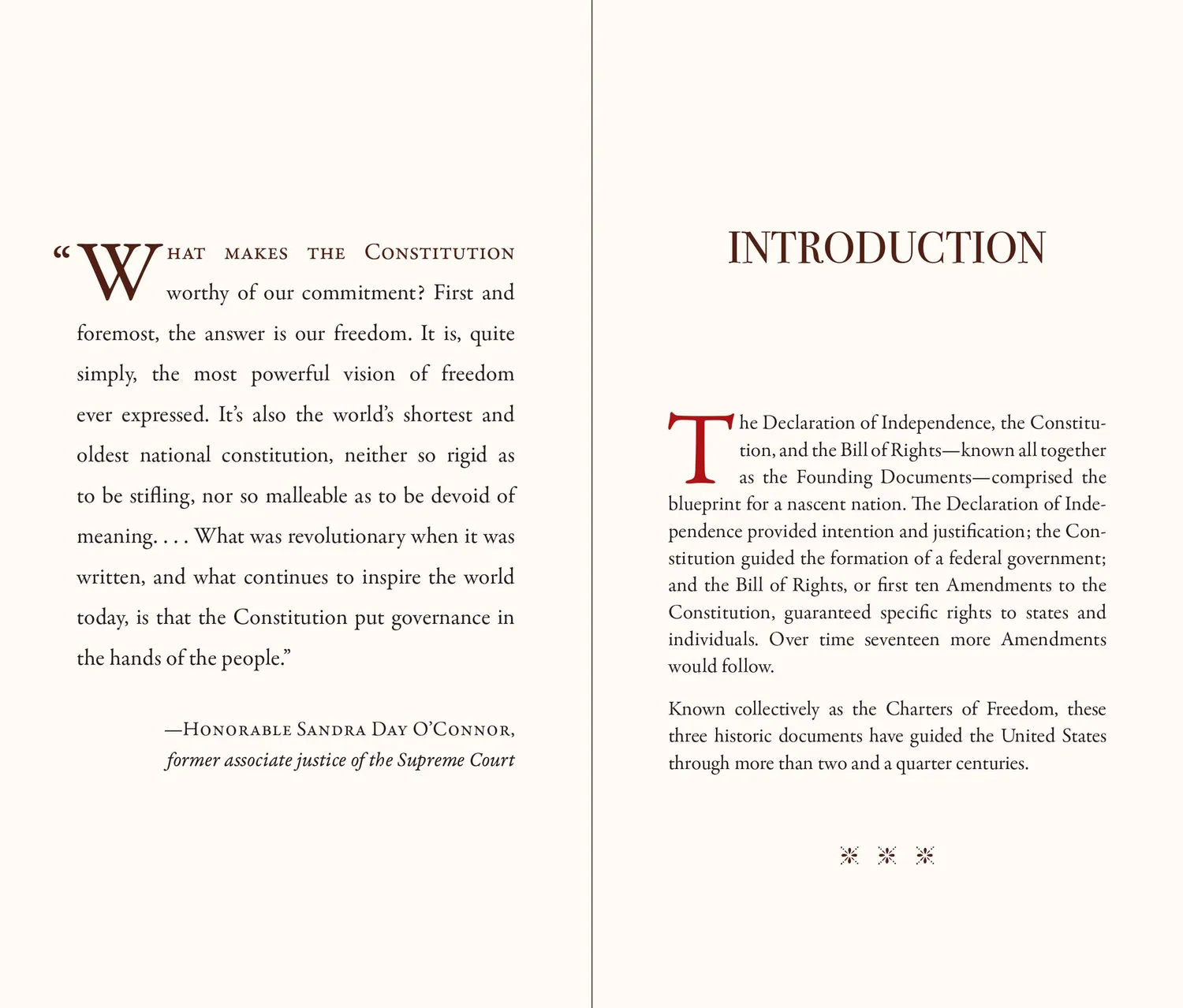 Peter Pauper Press Constitution gavebok innbundet USA