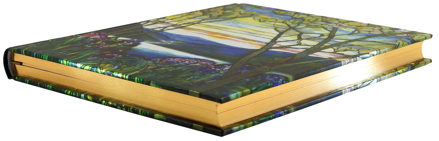 Peter Pauper Press Tiffany Window notatbok linjert 192 sider
