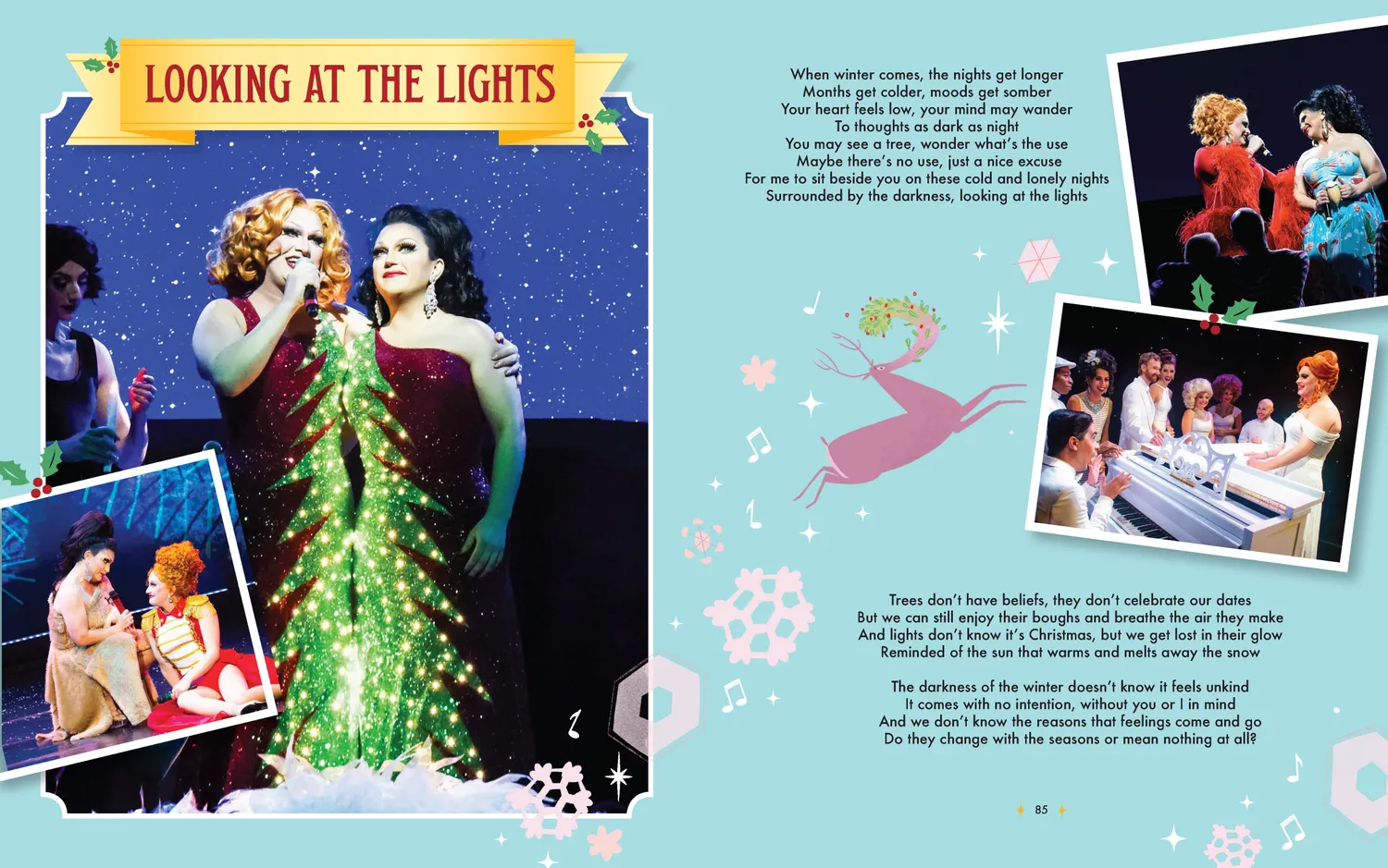 Jinkx & DeLa How the Queens Made Christmas innbundet julebok