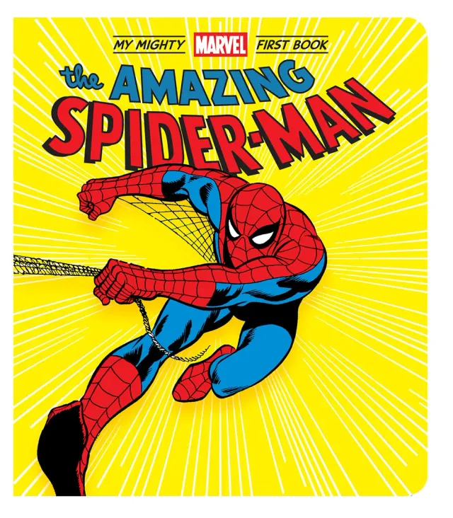 Abrams My Mighty Marvel Amazing Spider-Man pappbok småbarn