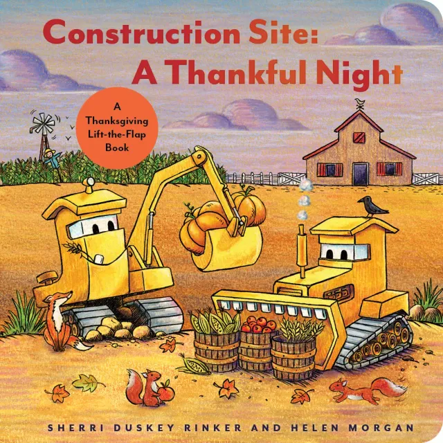 Sherri Duskey Rinker Goodnight Construction Site A Thankful Night klaffebok