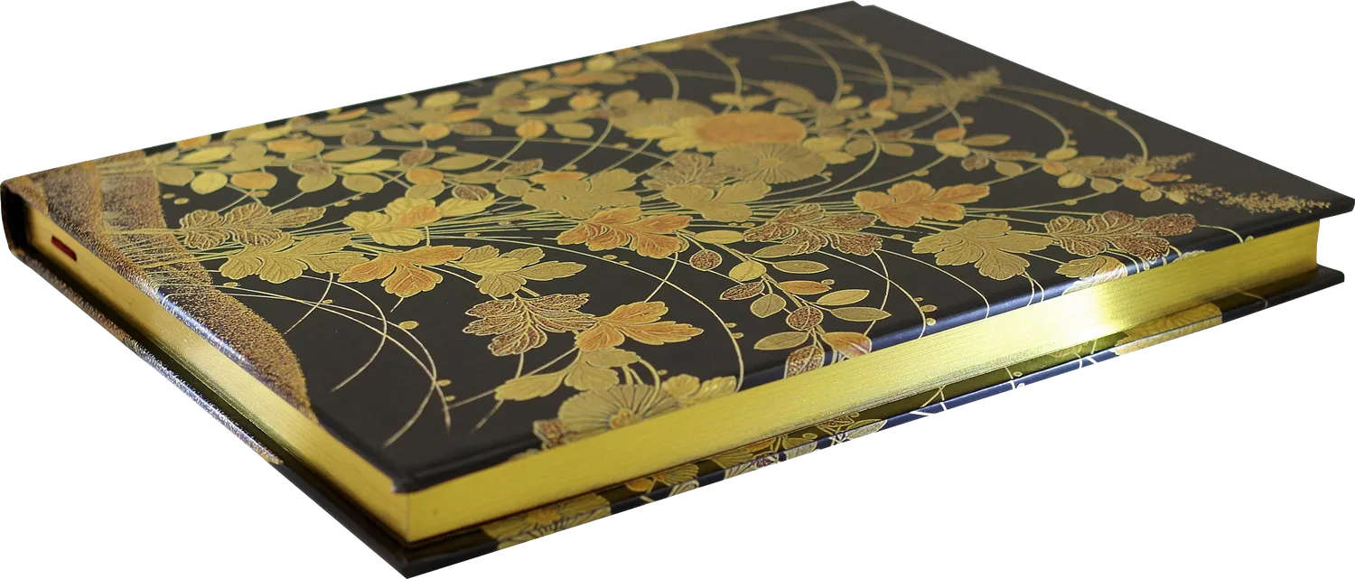 Peter Pauper Press Autumn Grasses notatbok gullsnitt linjert