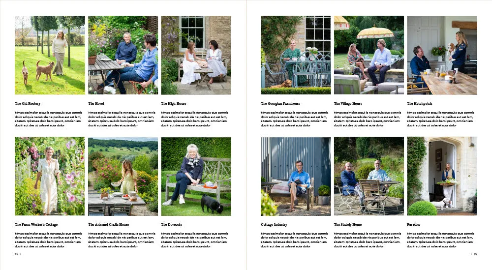 Abrams At Home in the Cotswolds interiørbok innbundet