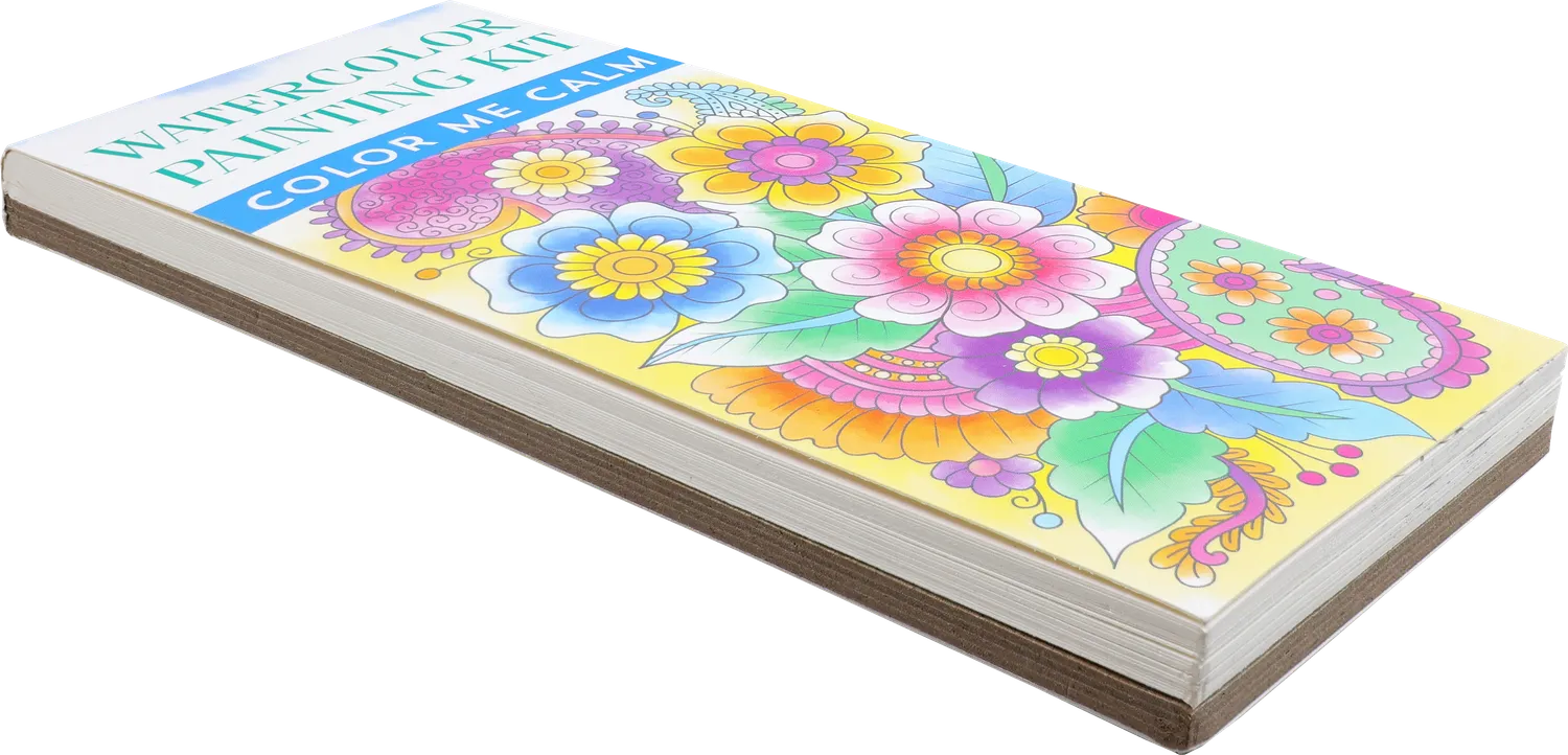 Peter Pauper Press Color Me Calm akvarellsett lomme