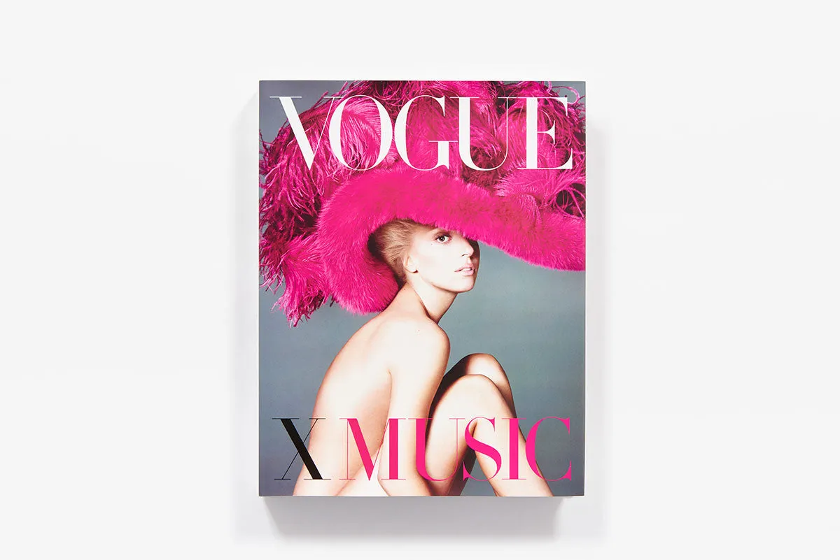 Abrams Vogue x Music innbundet fotobok popikoner