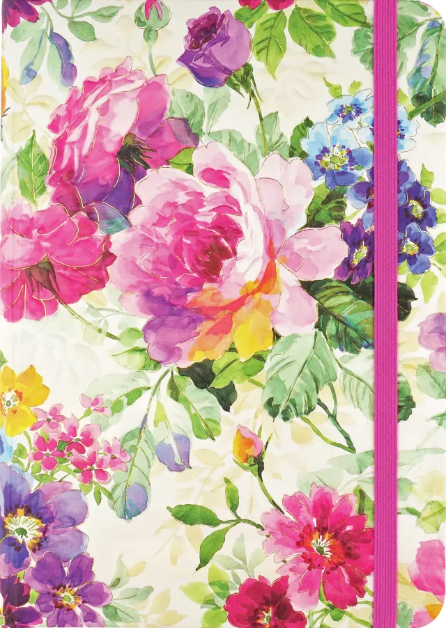 Peter Pauper Press Peony Garden journal linjert liten
