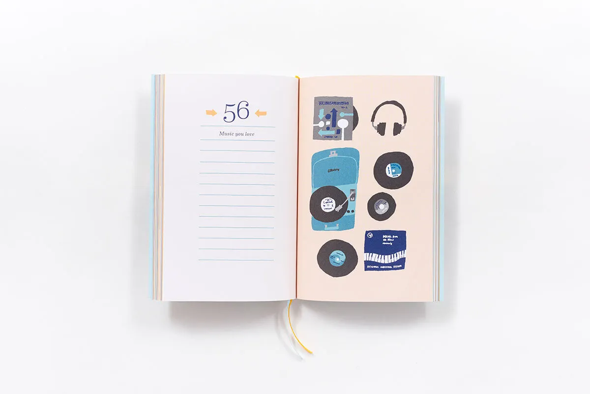 Abrams and Chronicle 99 Things That Bring Me Joy dagbok gave