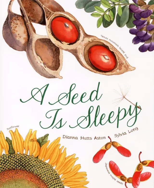 Abrams and Chronicle A Seed Is Sleepy bildebok innbundet frø