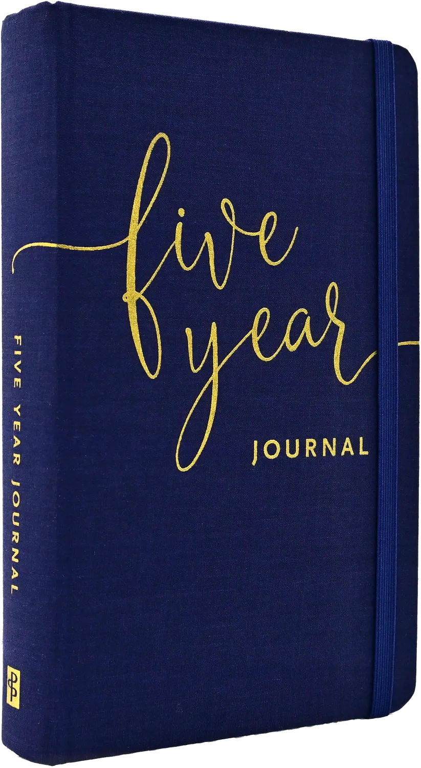 Peter Pauper Press Five Year Journal dagbok tøybind 5 år