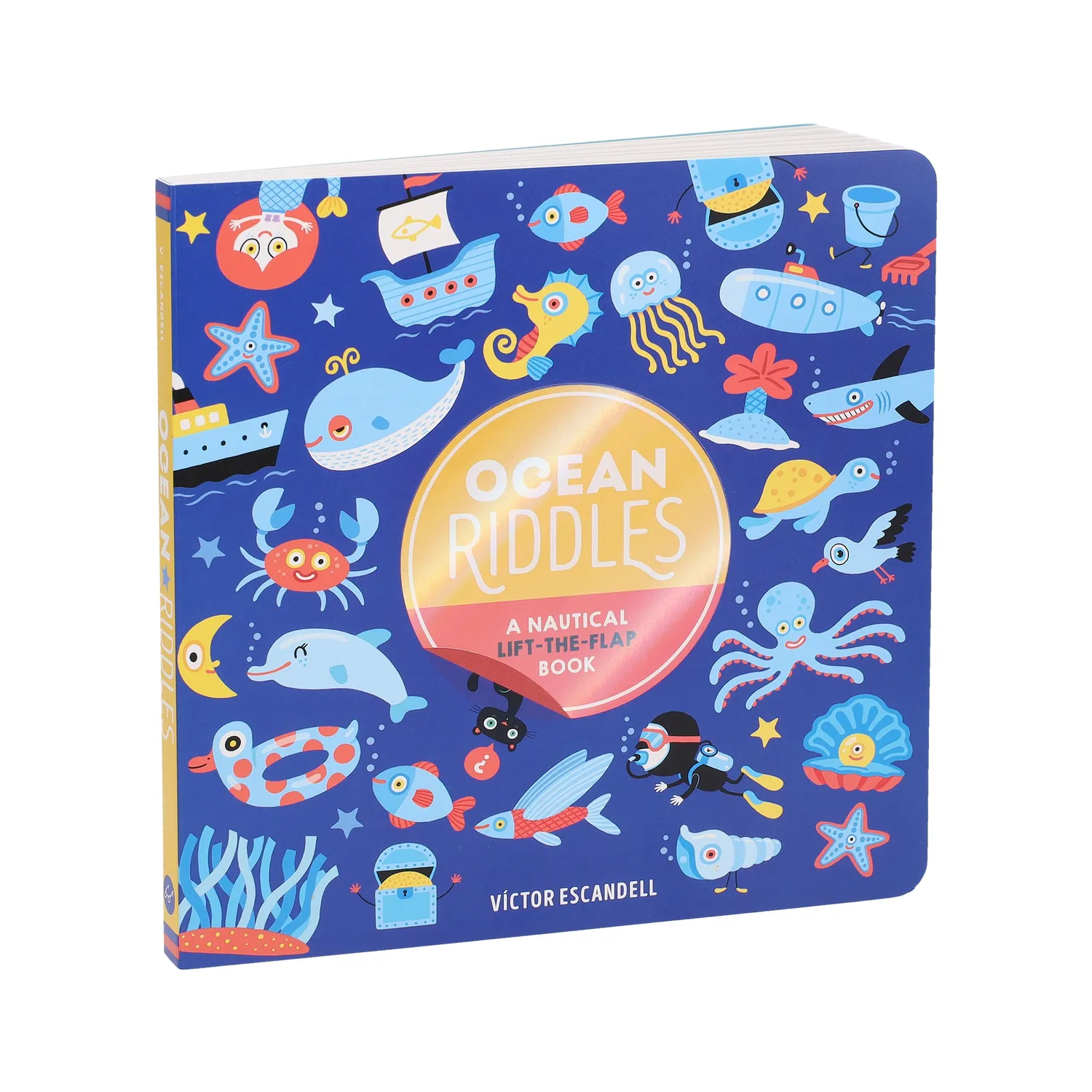 Chronicle Books Ocean Riddles klaffebok hav