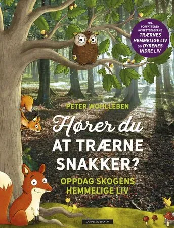 Bokia Hører du at trærne snakker? barnebok innbundet pent brukt