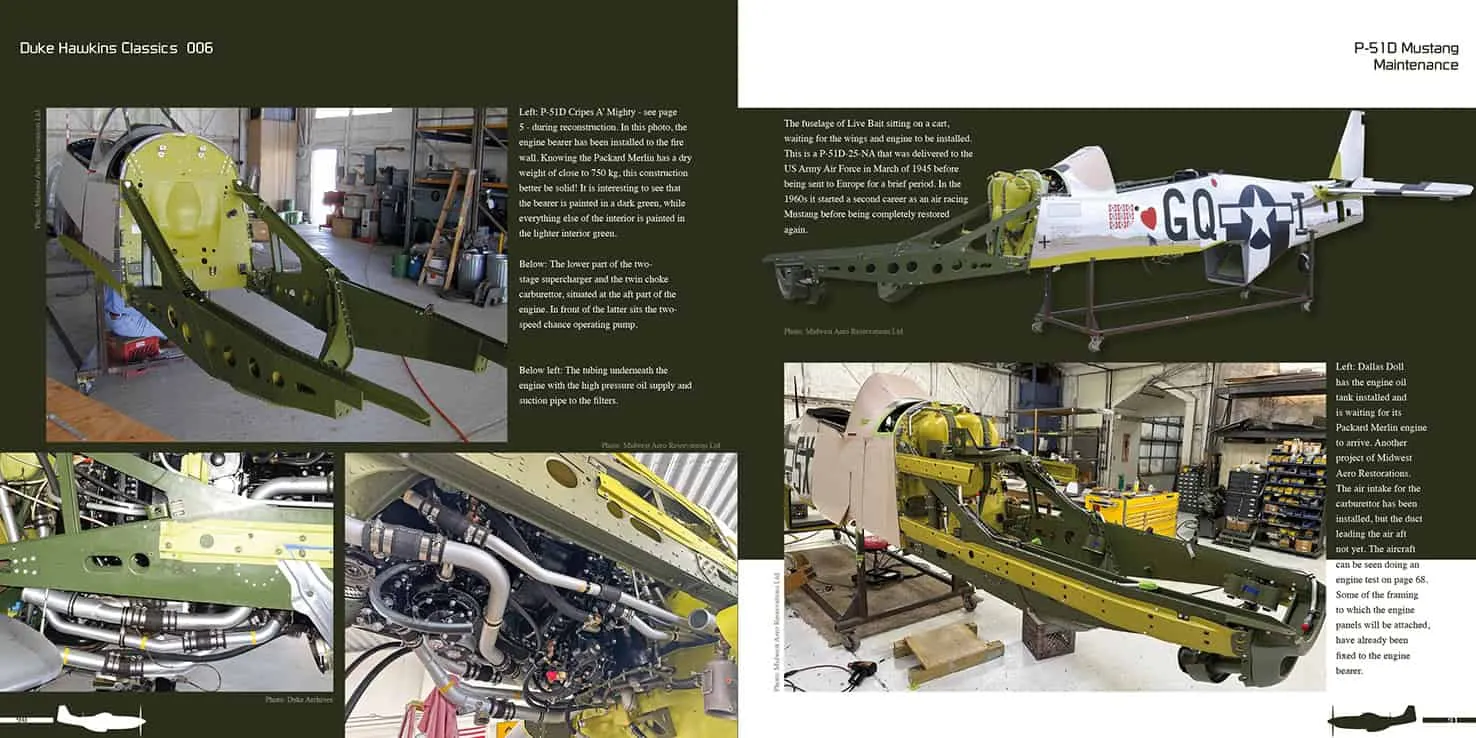 Duke Hawkins North American P-51D Mustang bok 116 sider