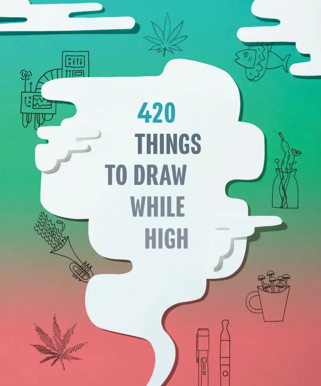 Abrams & Chronicle Books 420 Things to Draw While High skissebok