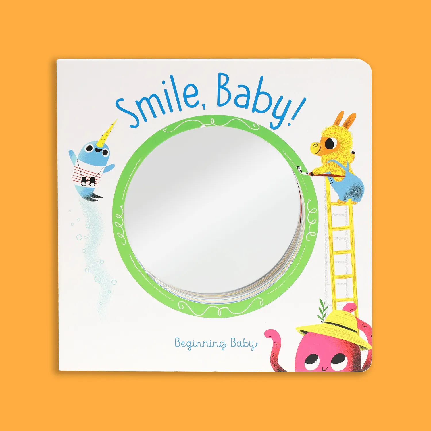 Abrams & Chronicle Books Beginning Baby Smile Baby pekebok speil
