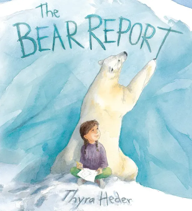 Abrams The Bear Report barnebok innbundet isbjørn