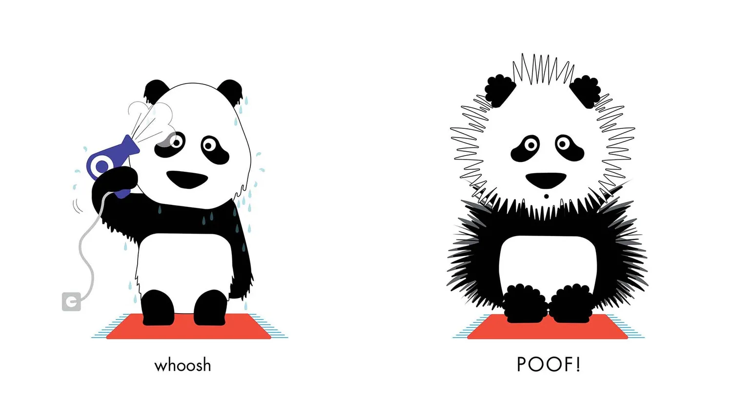 Abrams and Chronicle Grammar Zoo Onomatopanda pekebok 2–4 år