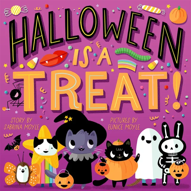 Hello!Lucky Halloween Is a Treat pappbok board book