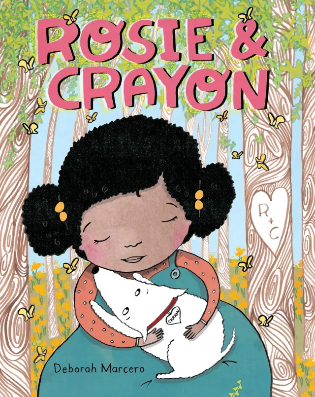Peter Pauper Press Rosie and Crayon bildebok innbundet sorg 3-8 år