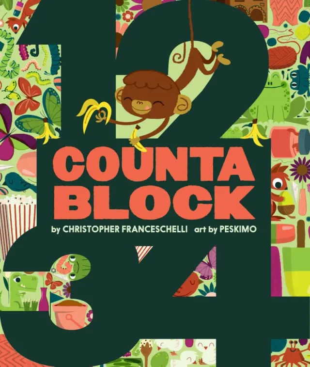 Countablock Abrams Block Book tellebok pappbok