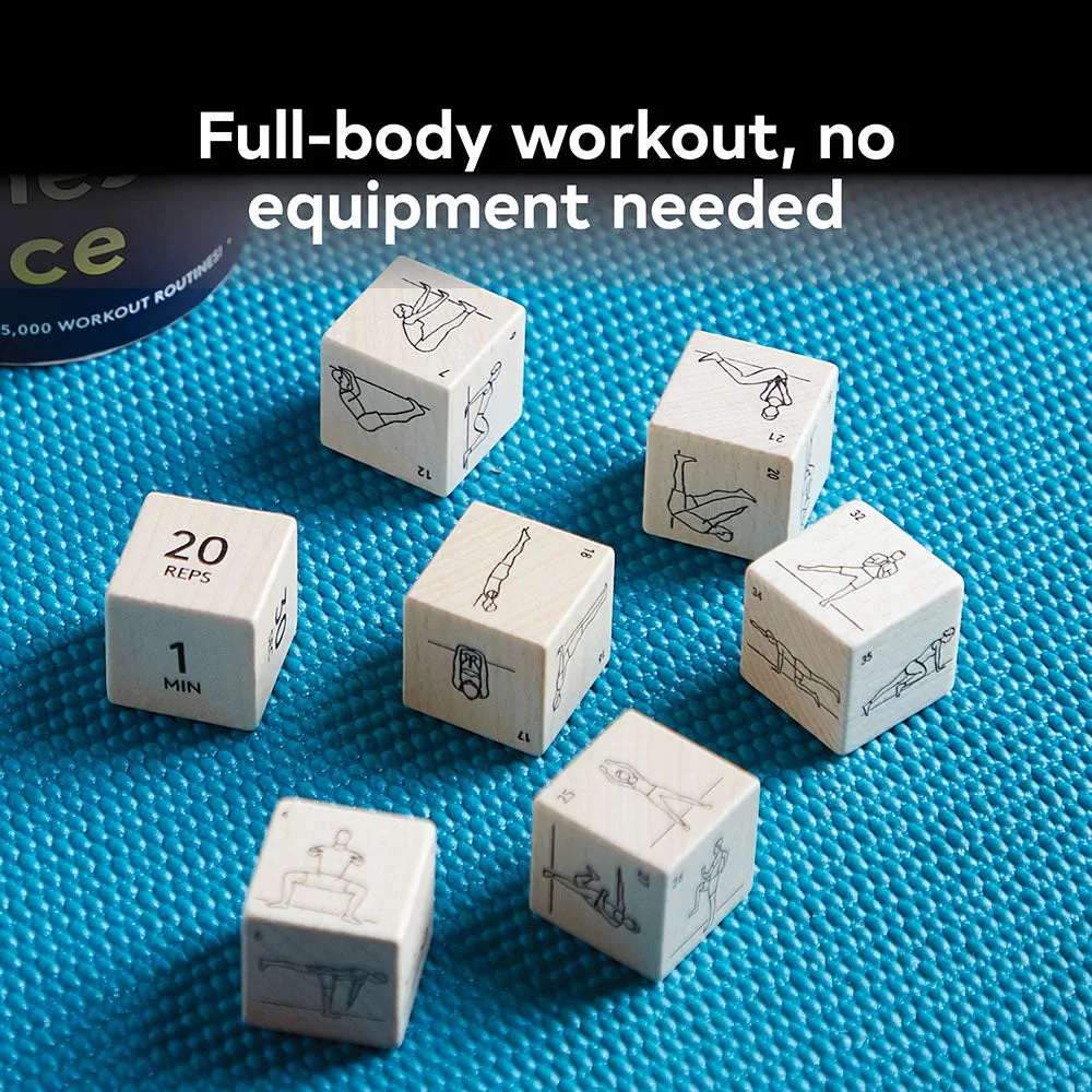 Chronicle Books Fitness Dice treningsterninger 7 treterninger