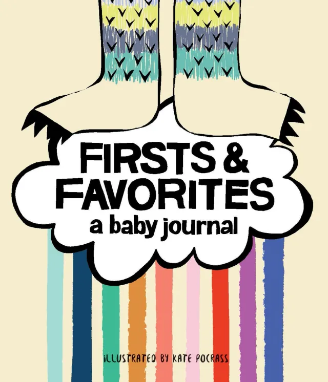 Abrams and Chronicle Firsts Favorites babybok dagbok innbundet