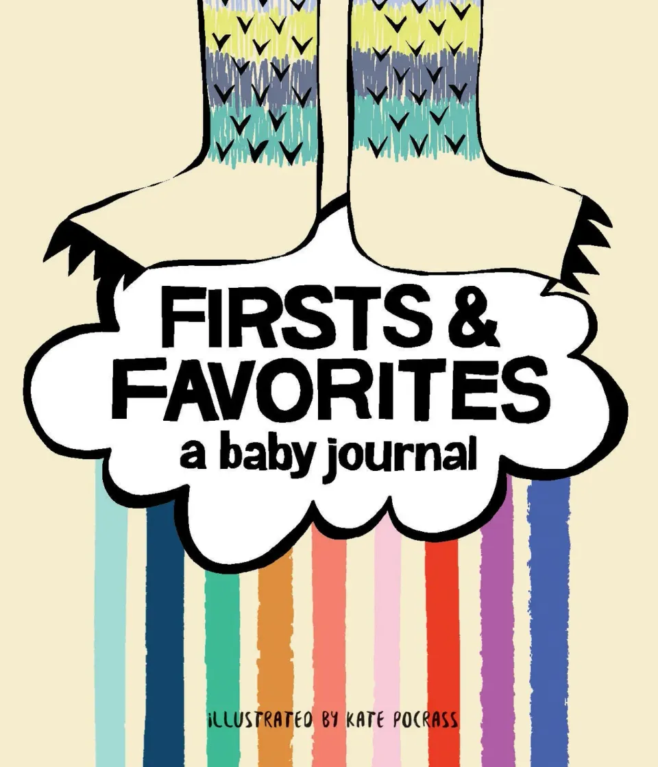 Abrams and Chronicle Firsts Favorites babybok dagbok innbundet