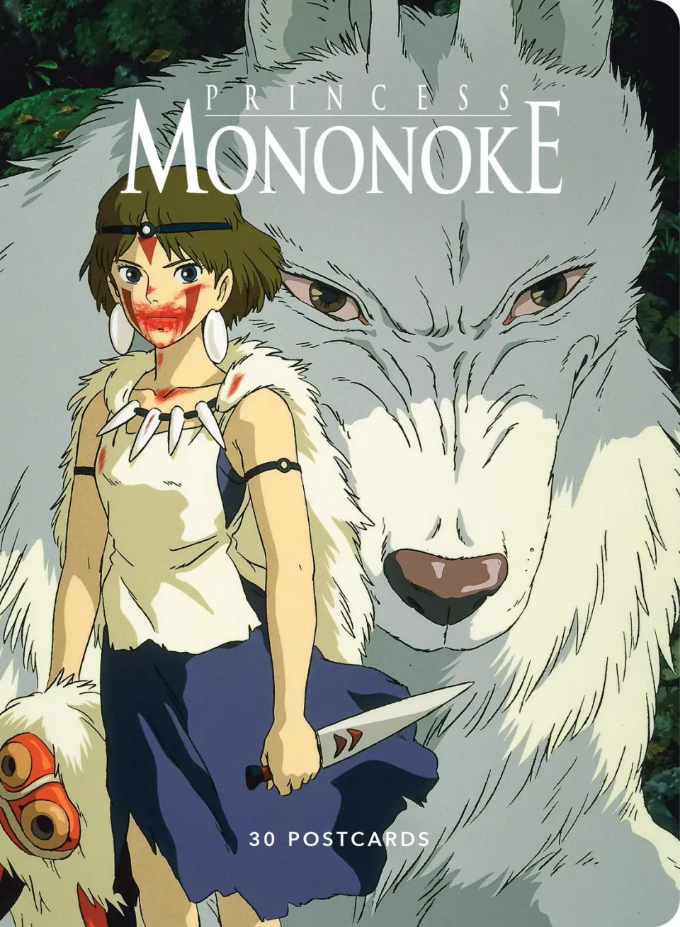 Abrams and Chronicle Princess Mononoke postkort 30 stk filmkunst