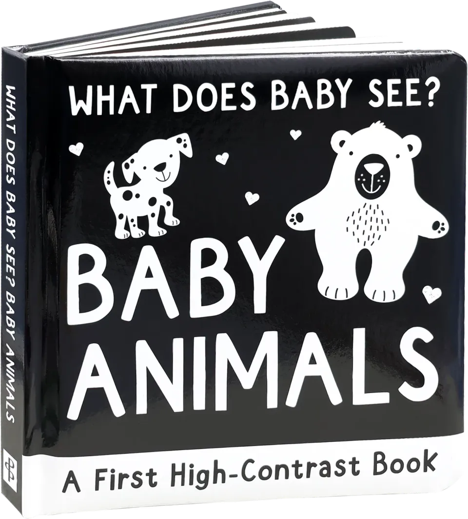 Peter Pauper Press Baby Animals pappbok kontrast 0 år