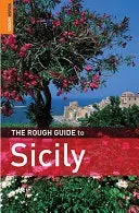 Bokia The Rough Guide to Sicily reiseguide engelsk veldig slitt