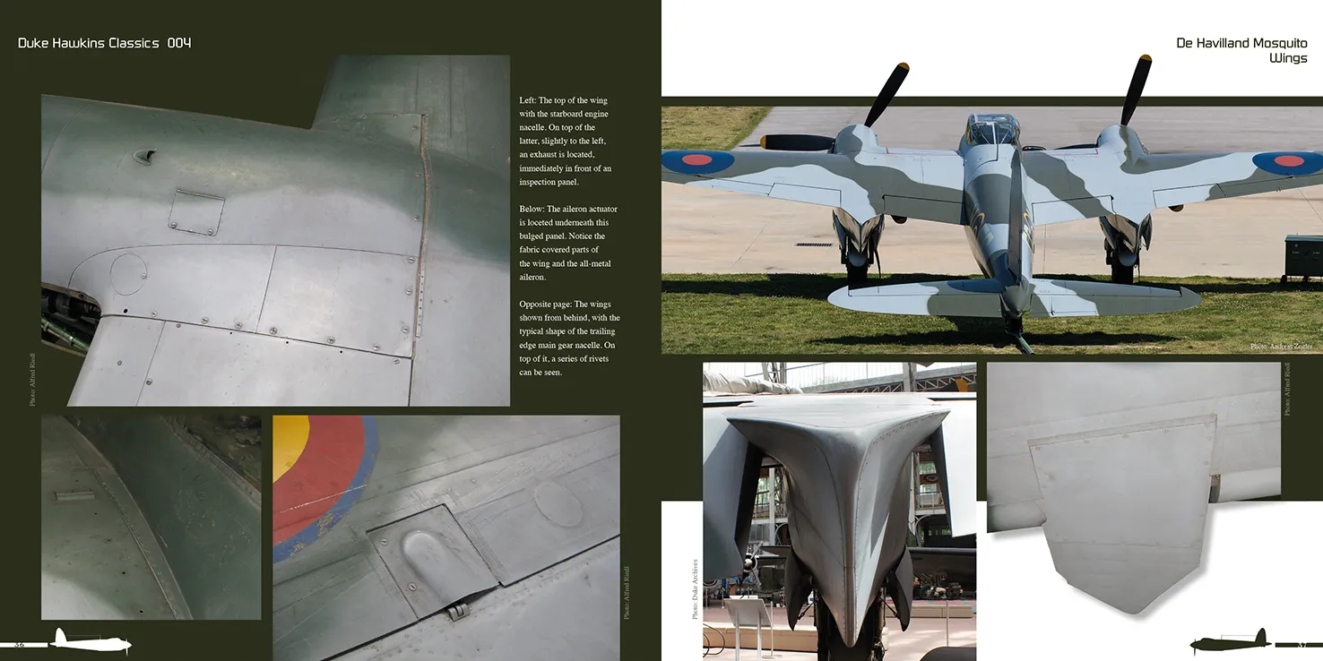 Duke Hawkins De Havilland Mosquito bok classic
