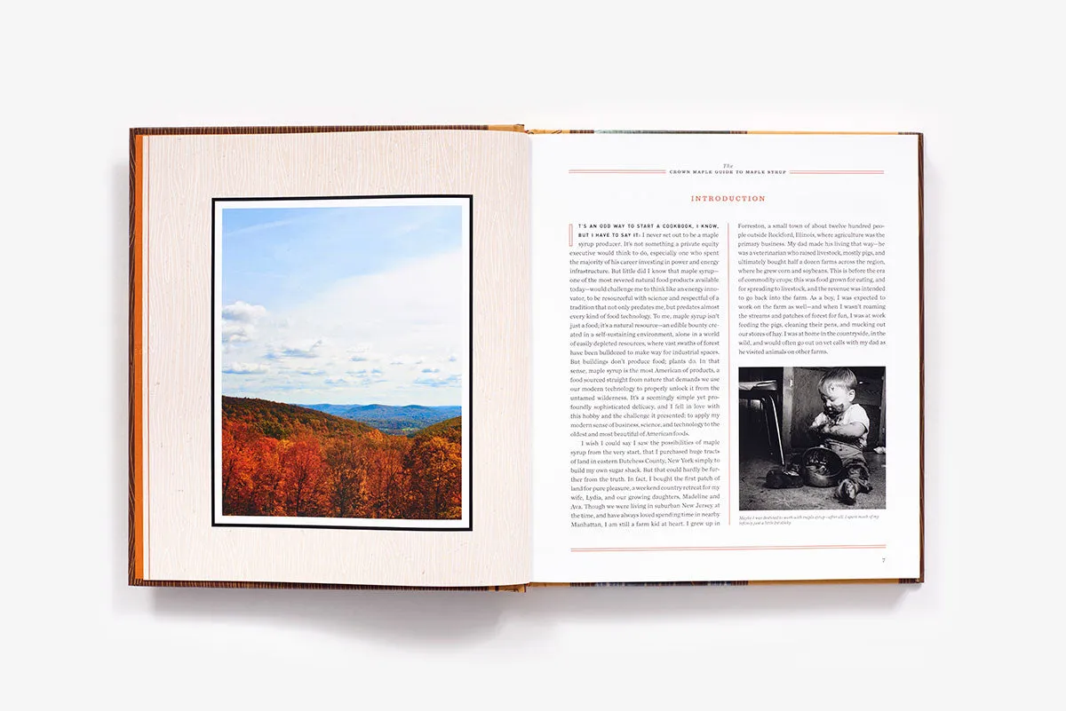 Abrams & Chronicle Books The Crown Maple Guide to Maple Syrup innbundet kokebok