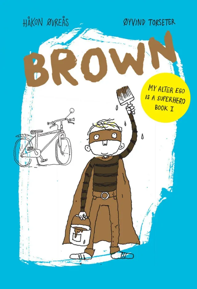 Abrams and Chronicle Brown bok innbundet superhelt 6-10 år