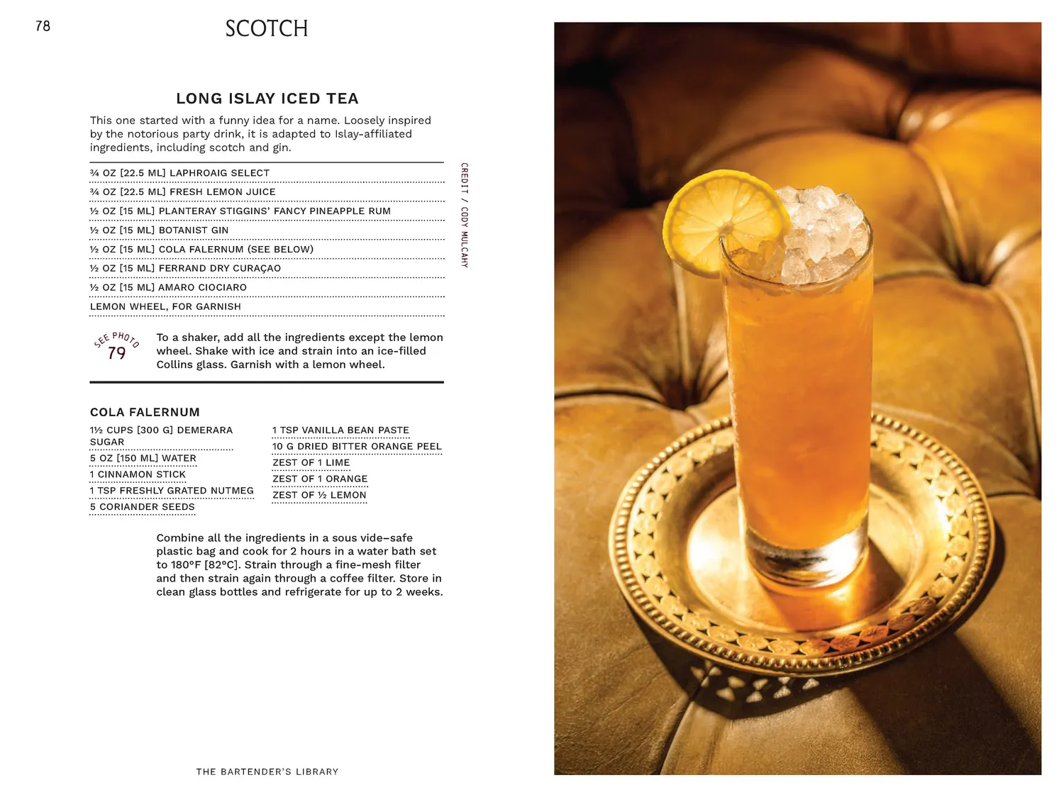 Chronicle Books The Bartender's Library cocktailbok innbundet drinker
