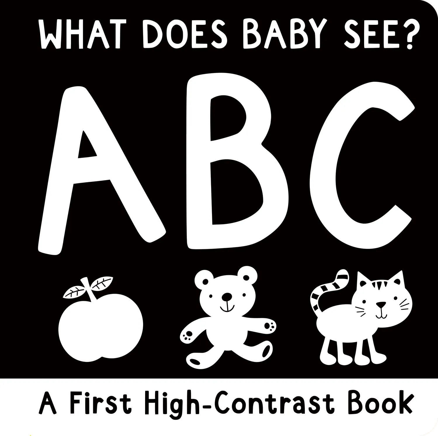 Peter Pauper Press What Does Baby See? ABCs pekebok baby