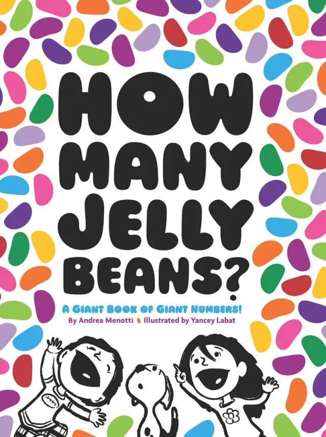Abrams and Chronicle How Many Jelly Beans innbundet barnebok